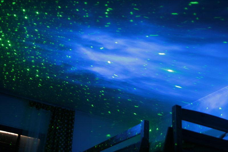 Un projecteur ambiance pour transformer ta chambre en galaxie