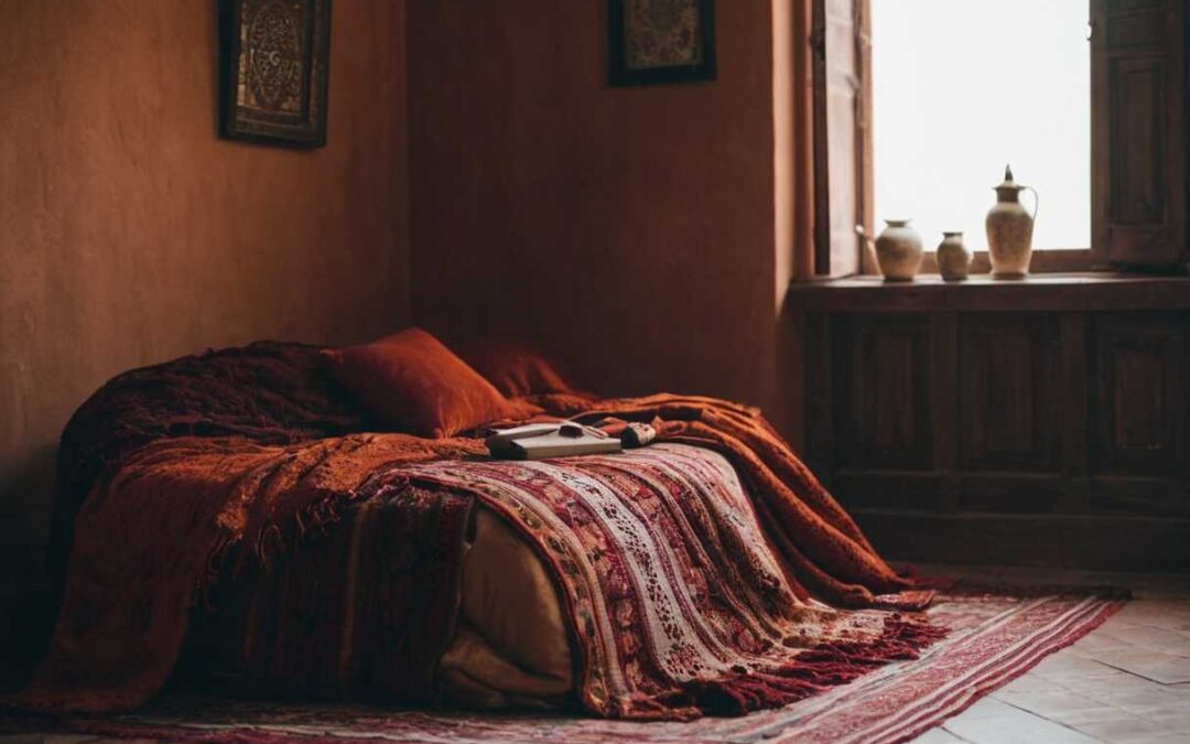 Un voyage sensoriel dans votre intérieur avec une couverture marocaine